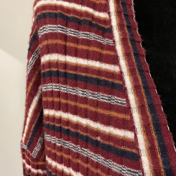 Striped fall cardigan - Picture 2 of 8